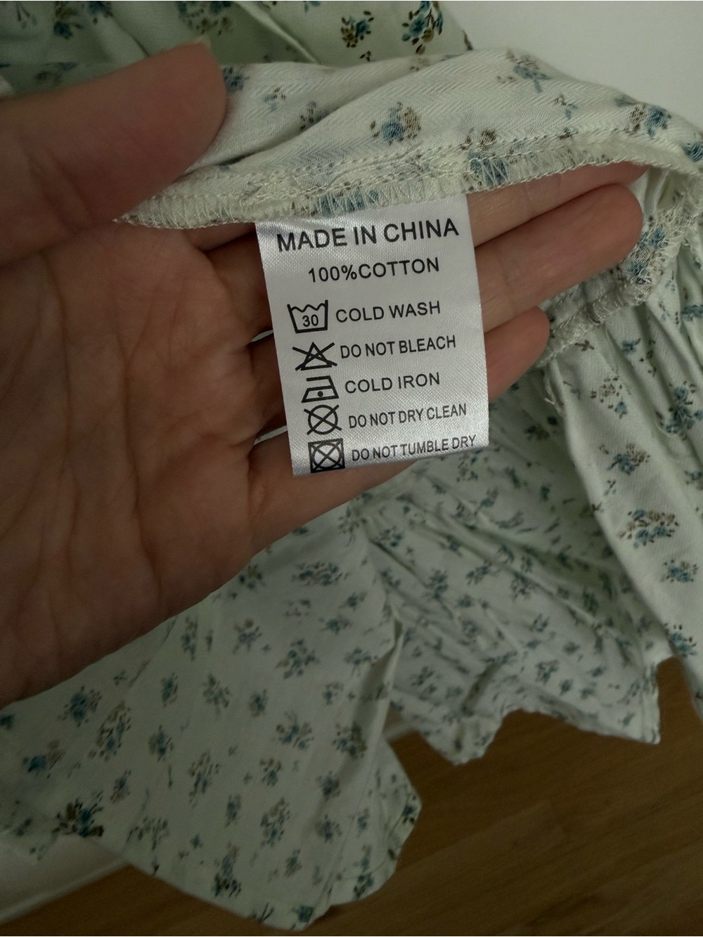 Ivy City Co Madeline Dress in Blue Floral - Picture 6 of 6